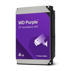 WD Purple 4TB 3.5 Surveillance HDD (WD43PURZ)