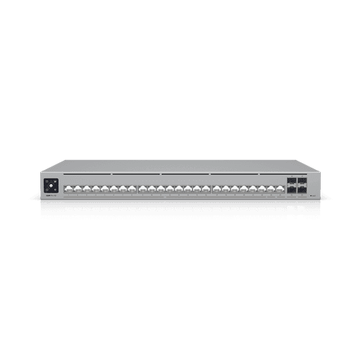 Ubiquiti UniFi 24 Port 2x 10Gbps 22x 2.5Gbps 4SFP+ Pro HD Switch (USW-PRO-HD24)