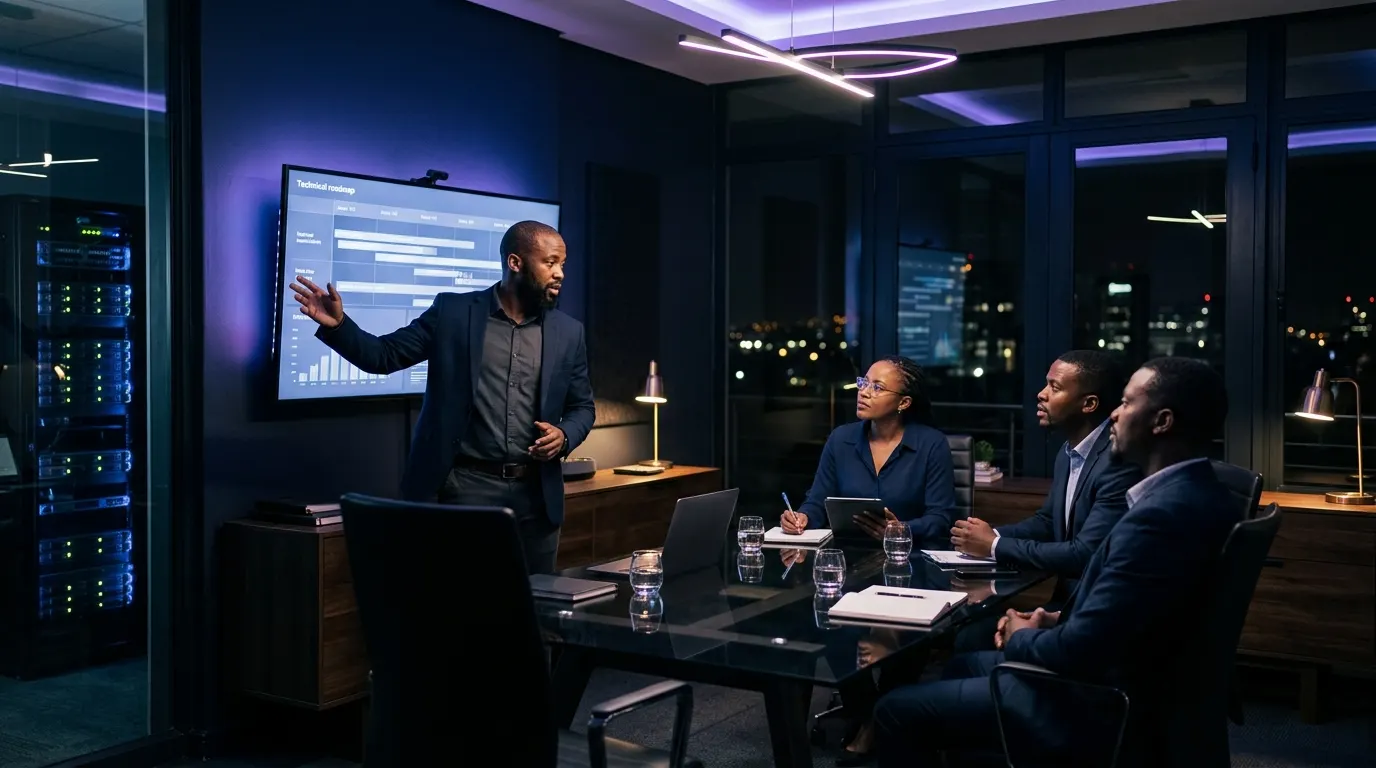 Cio Advisory: Designing SAST Human-Paging IT Escalations — generated editorial image