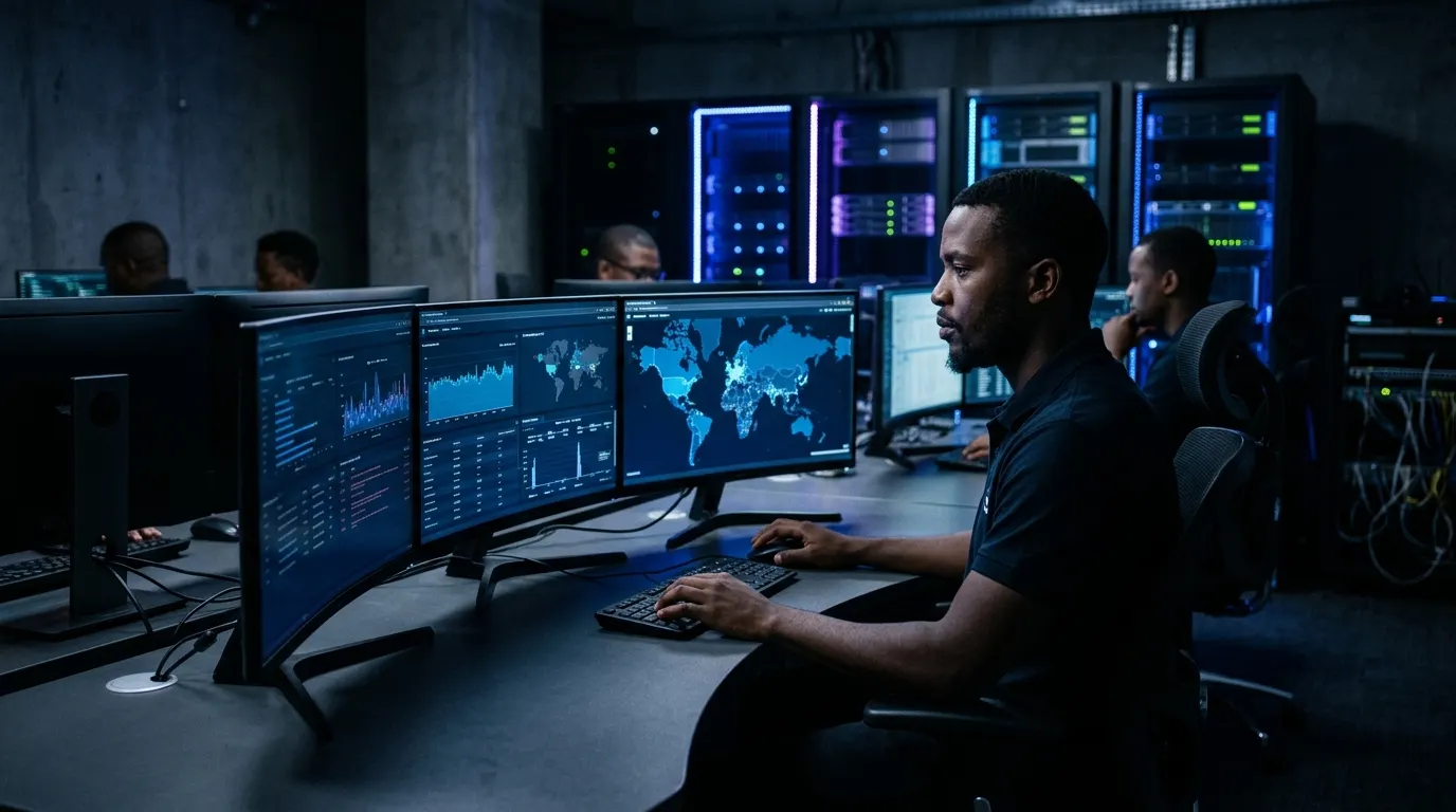 Ransomware Defence During Network Failover: Preserving Soc Telemetry — generated editorial image