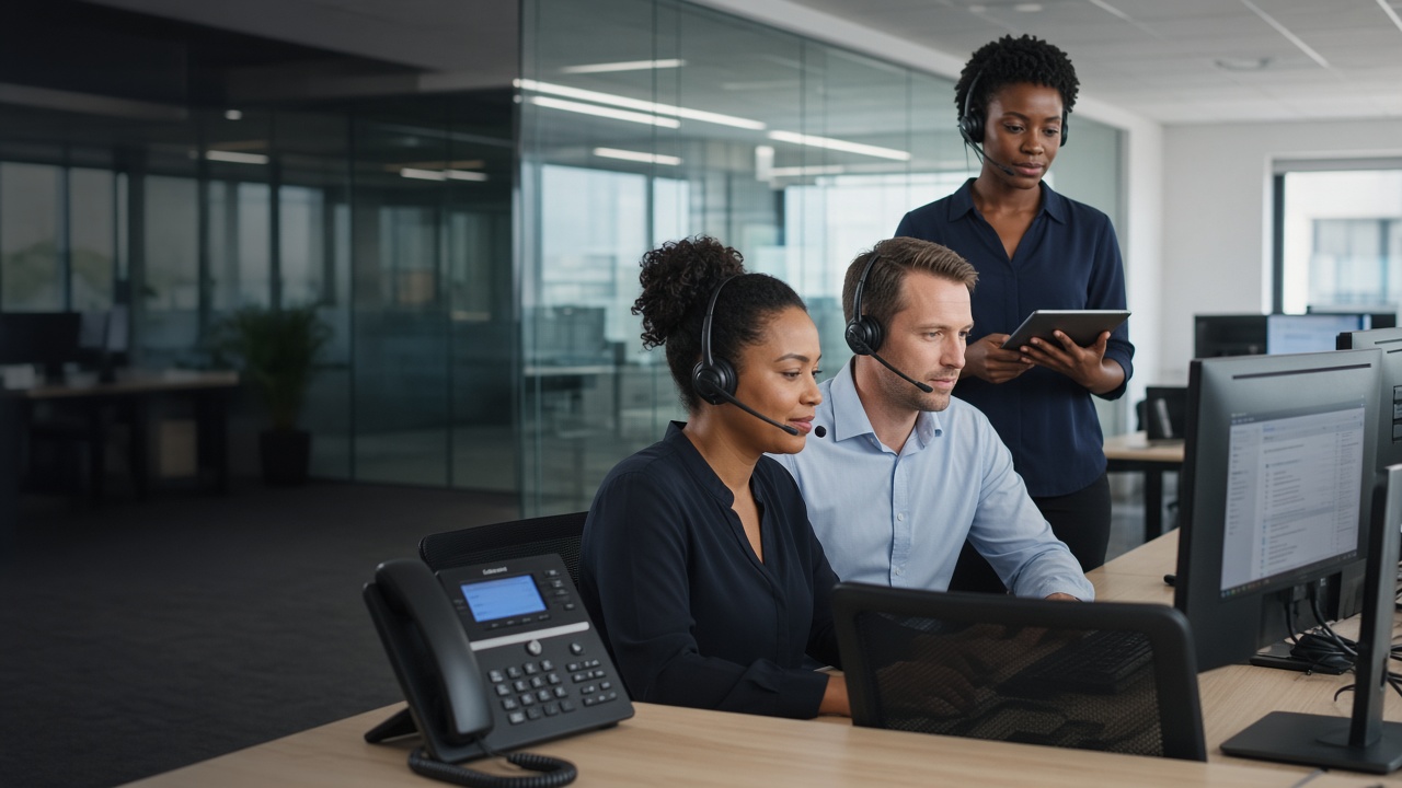 Yealink Phone Systems for Business in South Africa — yealink phone systems business south editorial photograph